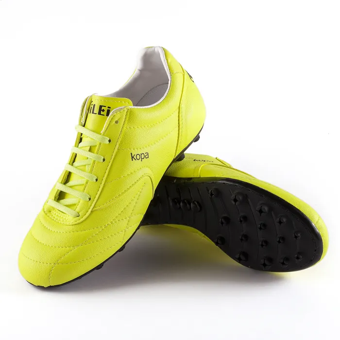 scarpe da bambino da calcio italiane e fatte a mano