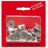 Tacchetti in alluminio con rondelle
